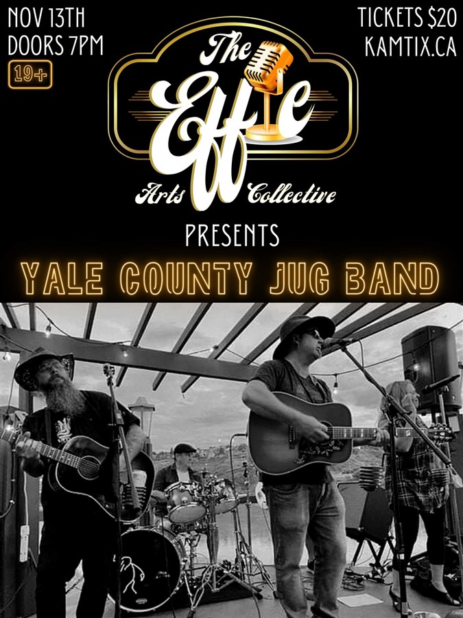 Get Information and buy tickets to Yale County Jug Band + Justin Bentley