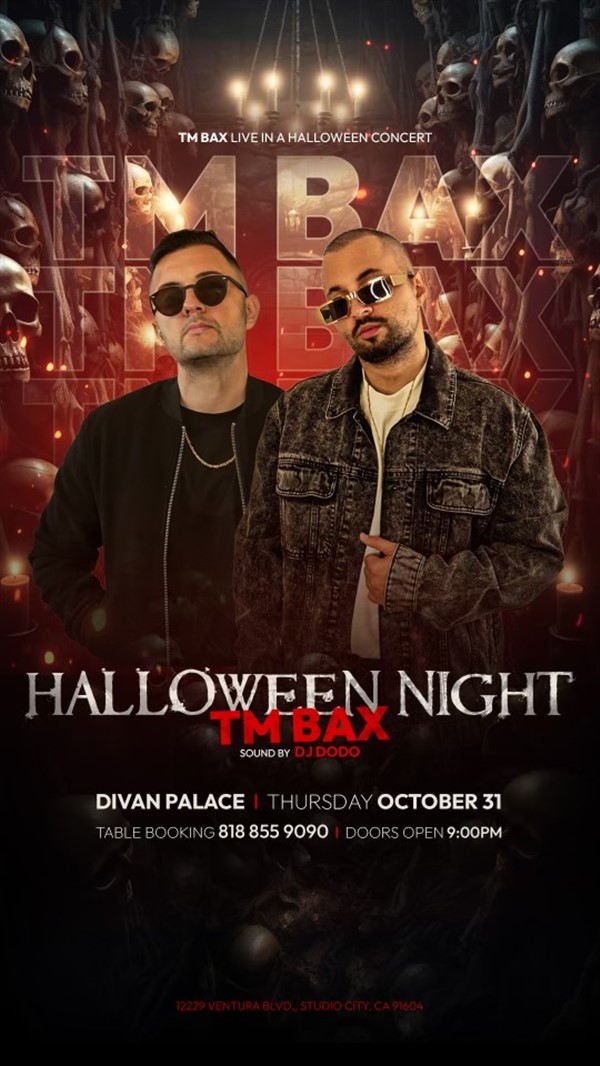 Get information & buy tickets to TM BAX Halloween Night on Oct 31, 21:30 @Divan Palace | Divan Palace