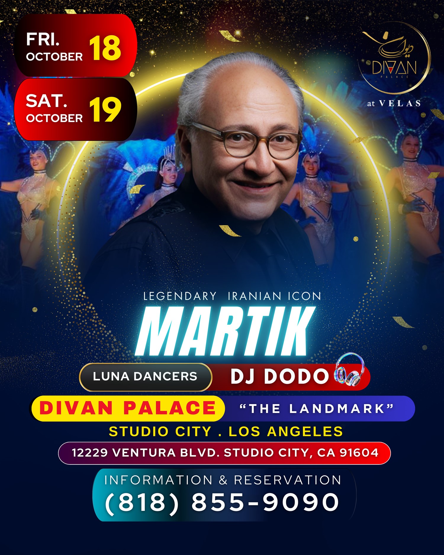 Obtenez des informations et achetez des billets pourMartik Saturday October 19, 2024 at Divan Palace on oct. 19, 20:30 @Divan Palace | Divan Palace