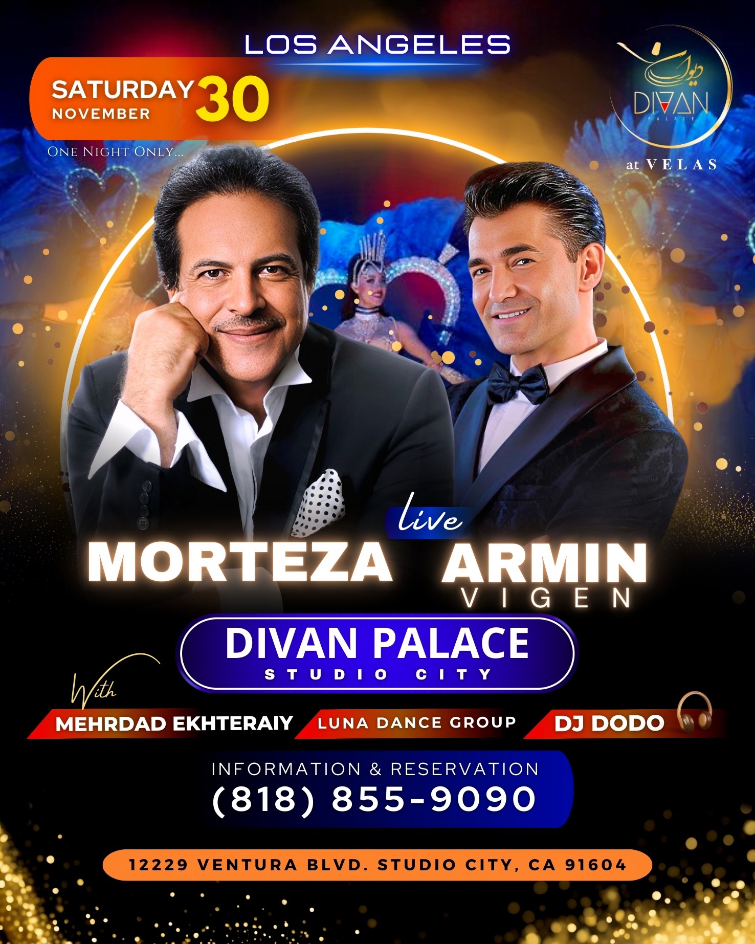Morteza and Armin Vigen Live at Divan Palace image