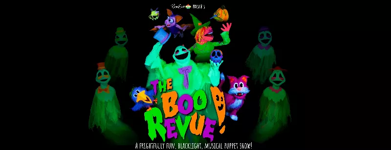 Get Information and buy tickets to The Boo Revue Family Friendly Puppet Show on Vic Juba Community Theatre