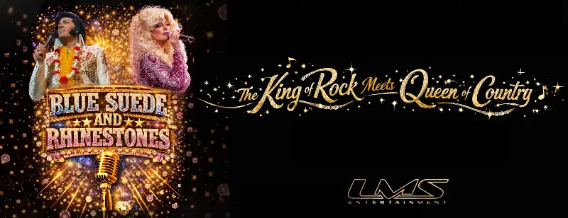 Get Information and buy tickets to Elvis and Dolly: Blue Suede and Rhinestones on Vic Juba Community Theatre