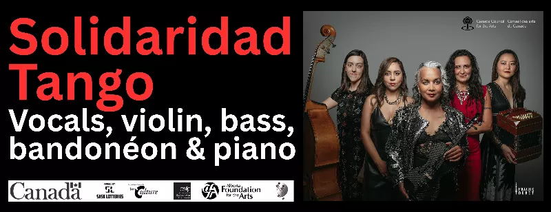 Get Information and buy tickets to Solidaridad Tango Lloyd Concert Series & Friends on Vic Juba Community Theatre