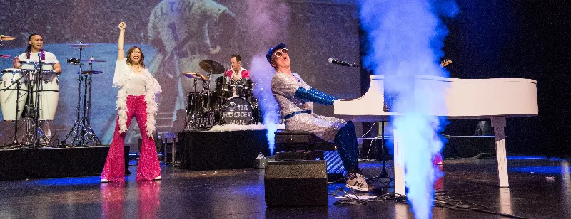 Get Information and buy tickets to Electric Elton The Music & Legacy of Elton John on Vic Juba Community Theatre