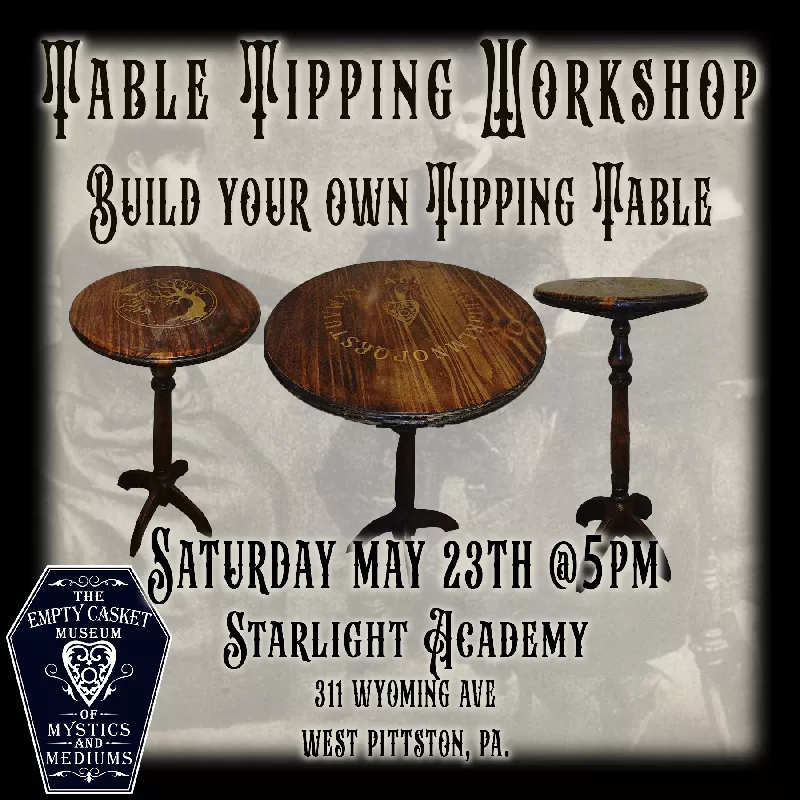 Tipping Table Workshop