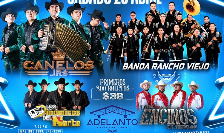 Get Information and buy tickets to Canelos Jrs, Banda Rancho Viejo  on Adelanto Events