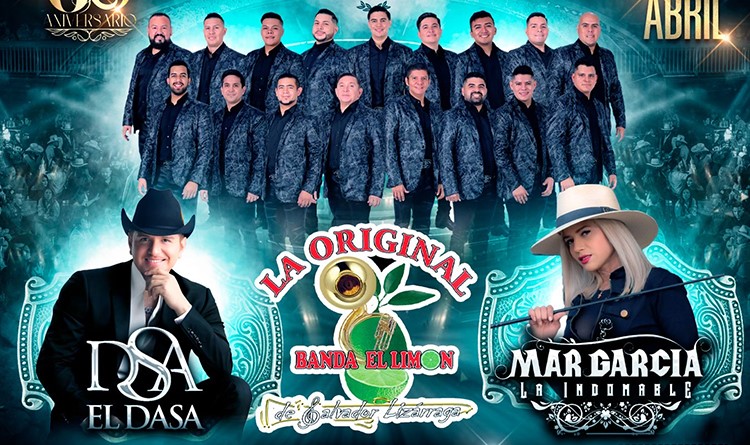 Get Information and buy tickets to La Original Banda El Limon, Dasa Y Mar  on Adelanto Events