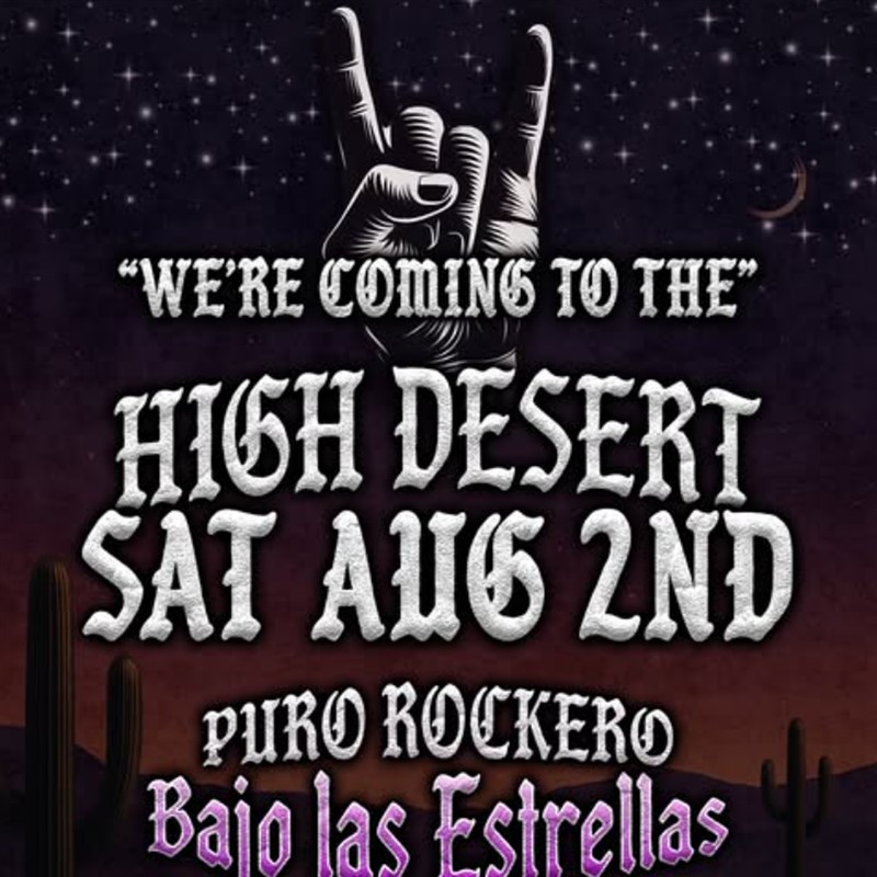 Get Information and buy tickets to Puro Rockero - Bajo las Estrellas  on Adelanto Events