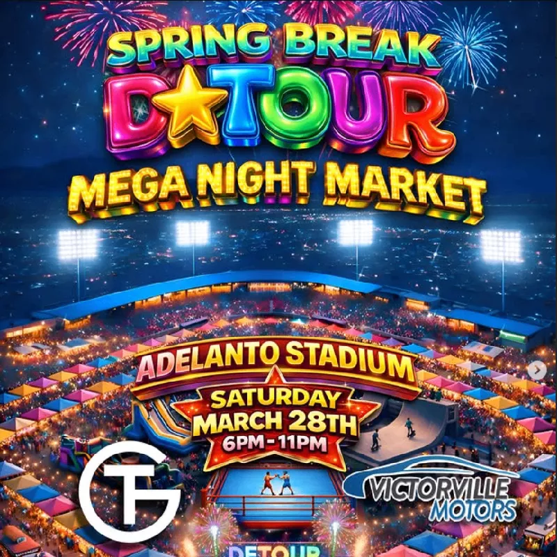 Get Information and buy tickets to Spring Break Detour  on Adelanto Events