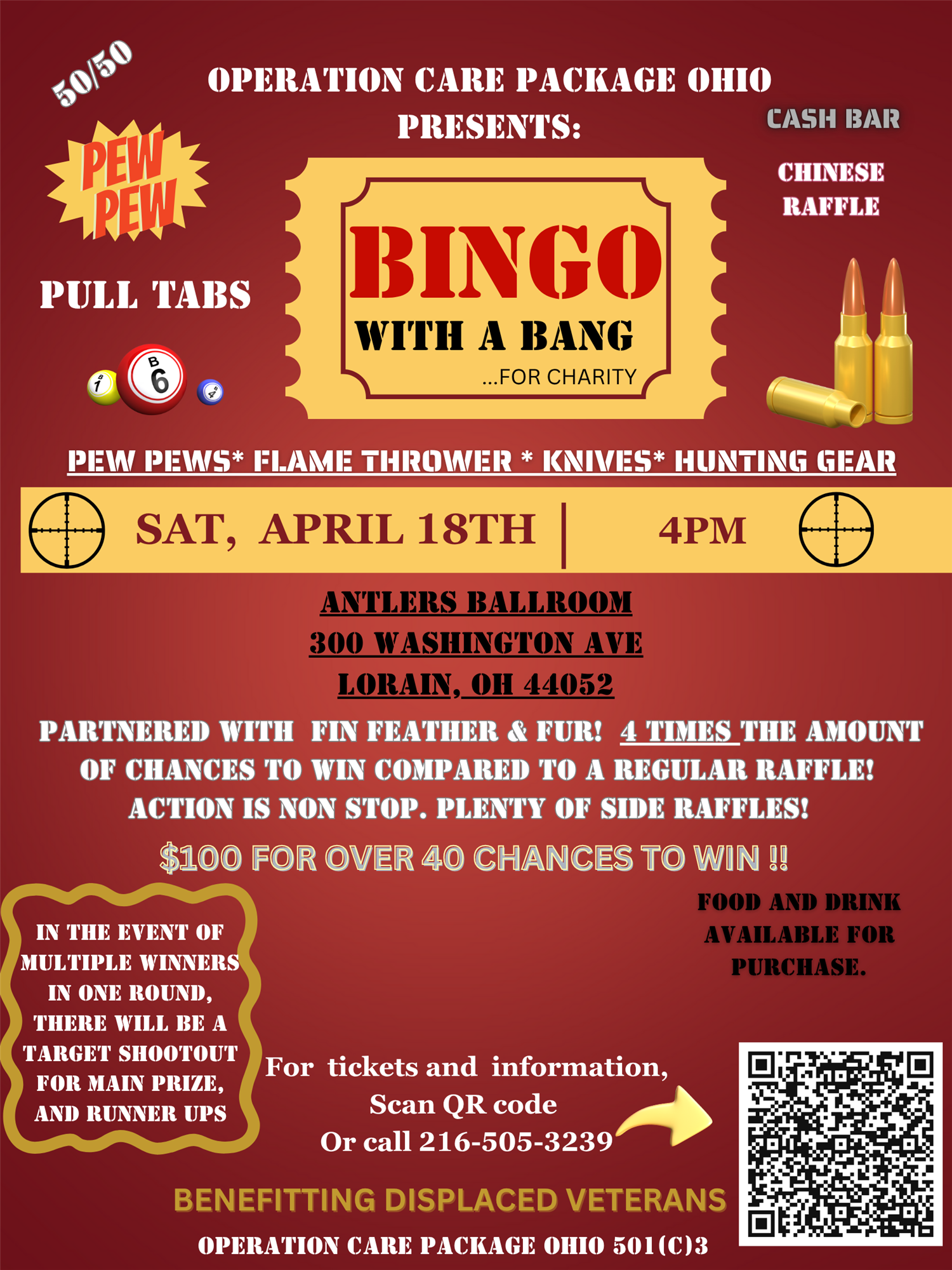 2nd Annual BINGO WITH A BANG image
