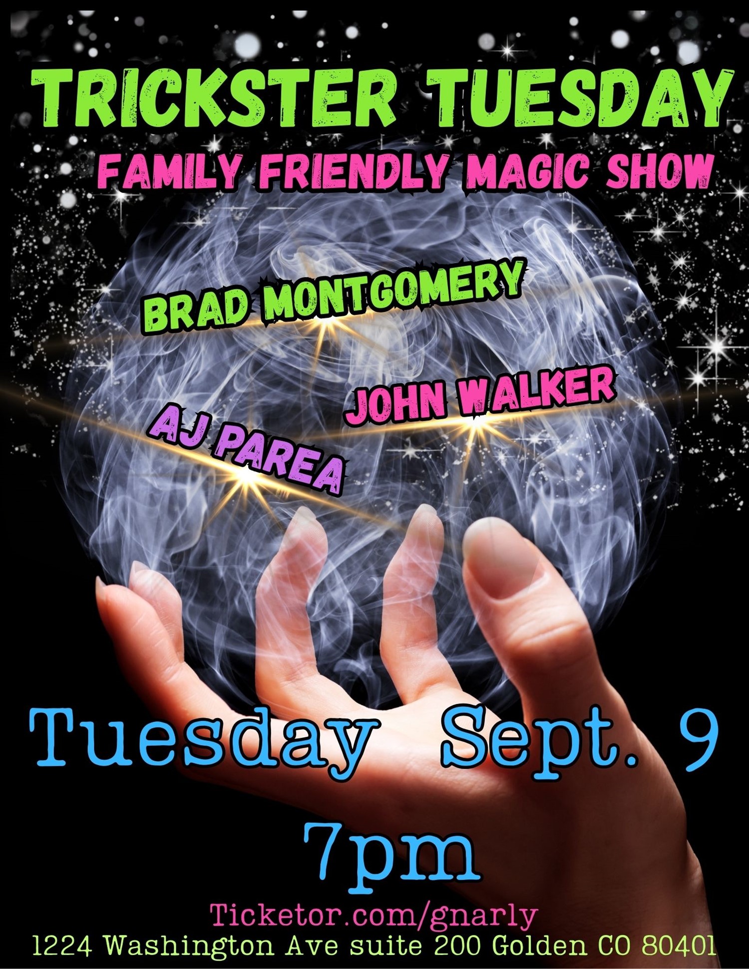 Trickster Tuesday Featuring Brad Montgomery image