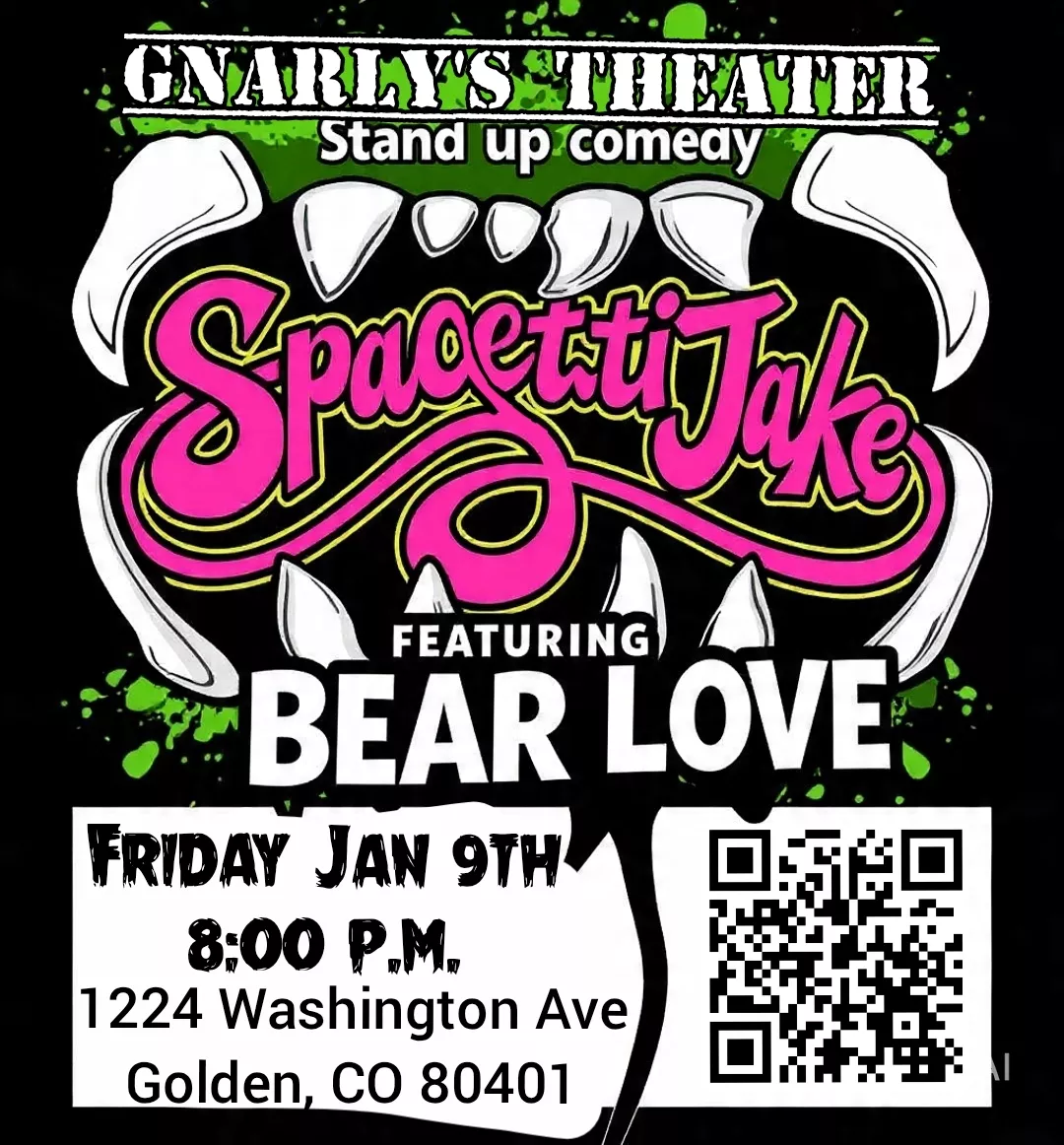 Get information & buy tickets toSpaghetti Jake featuring Bear Love stand up comedy  on Jan 09, 20:00 @Gnarly's | Gnarly's