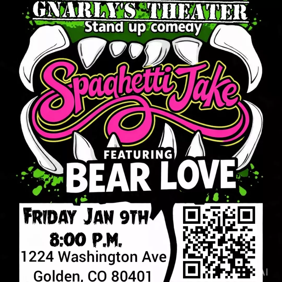 Spaghetti Jake featuring Bear Love stand up comedy image