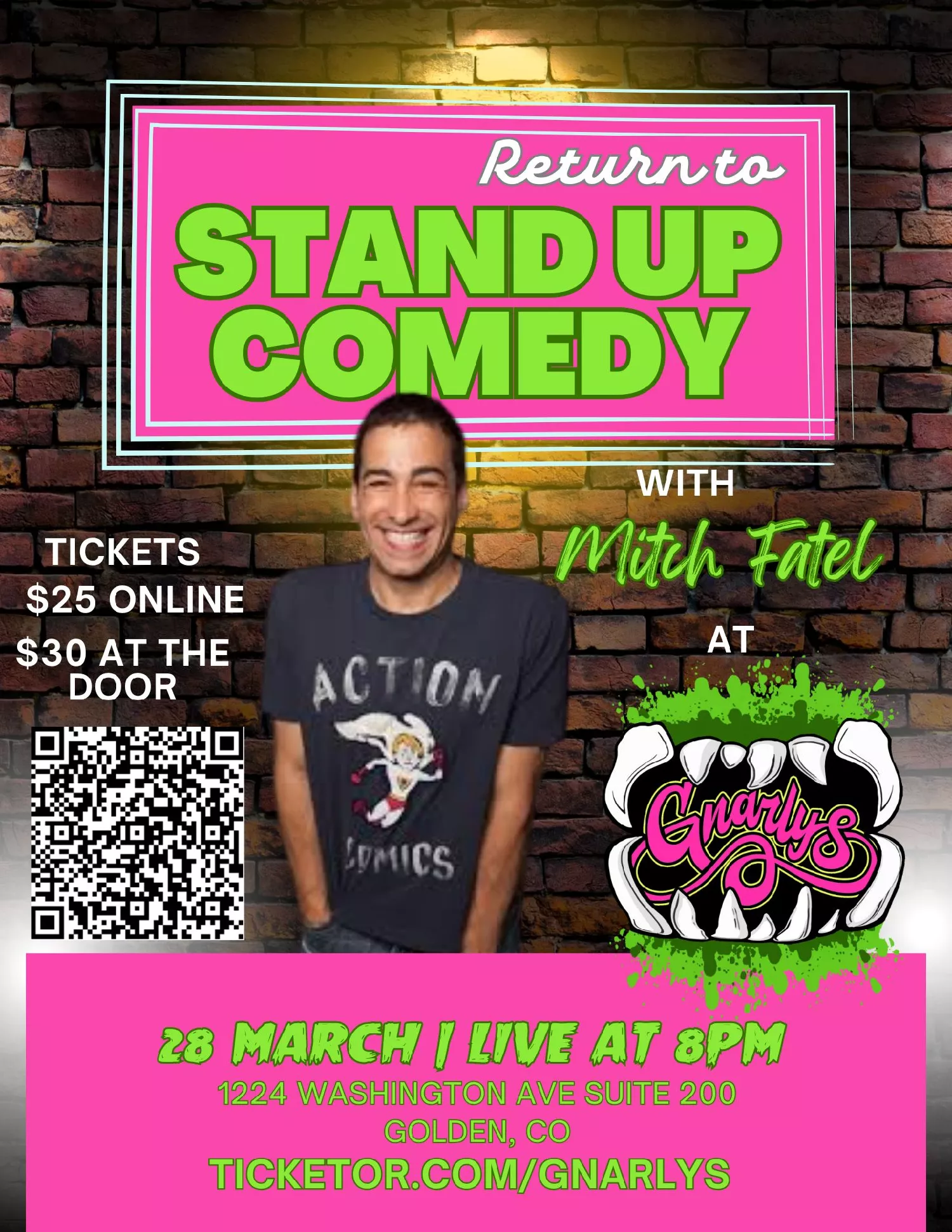 Mitch Fatel Return to Stand Up Comedy image