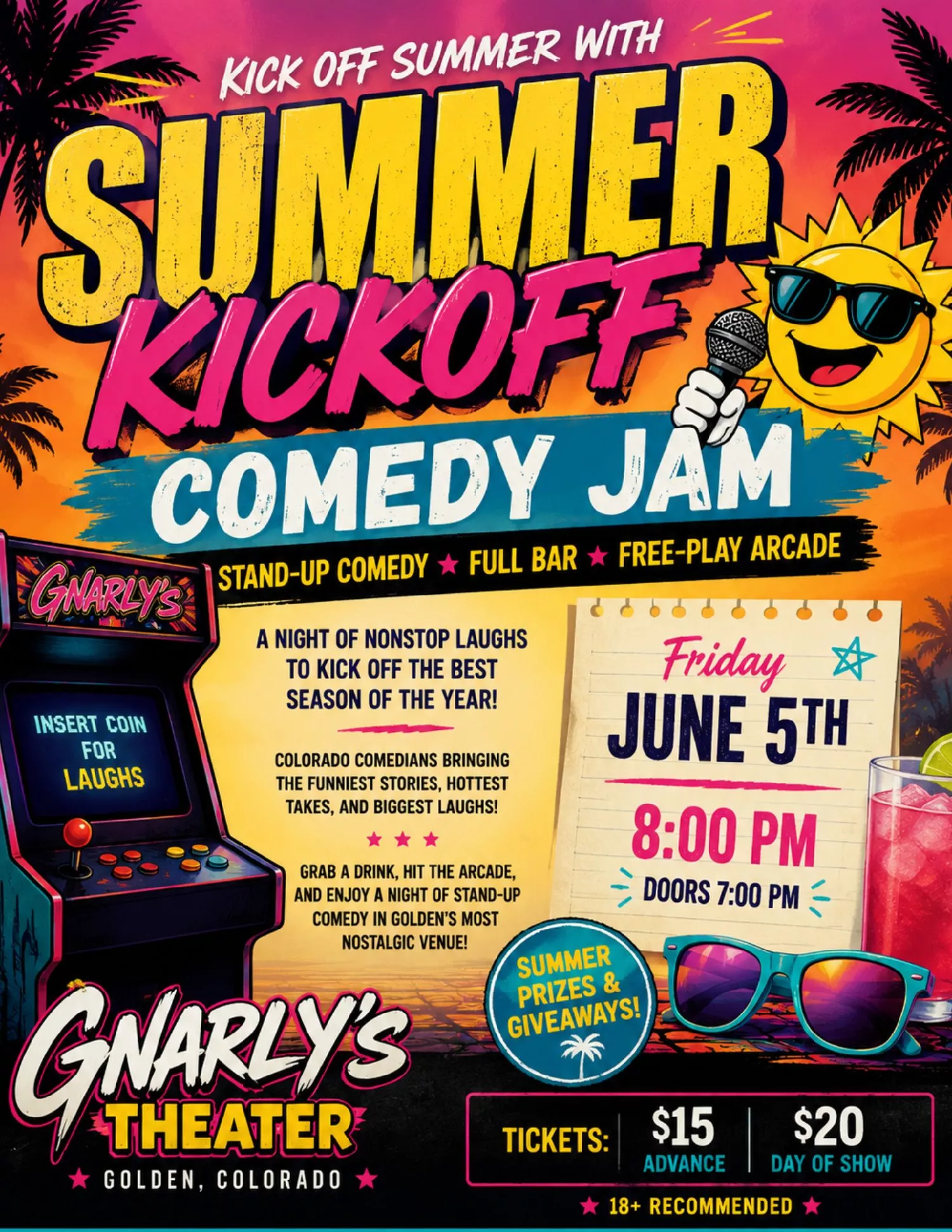 Summer Kick Off Comedy Jam image