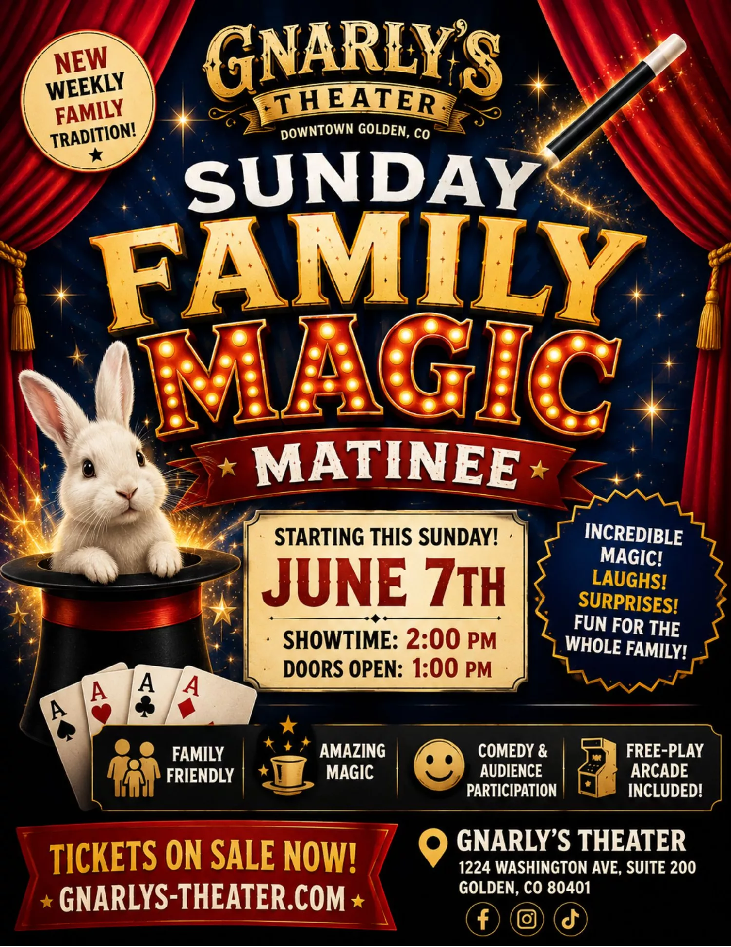 Sunday Family Magic Matinee image