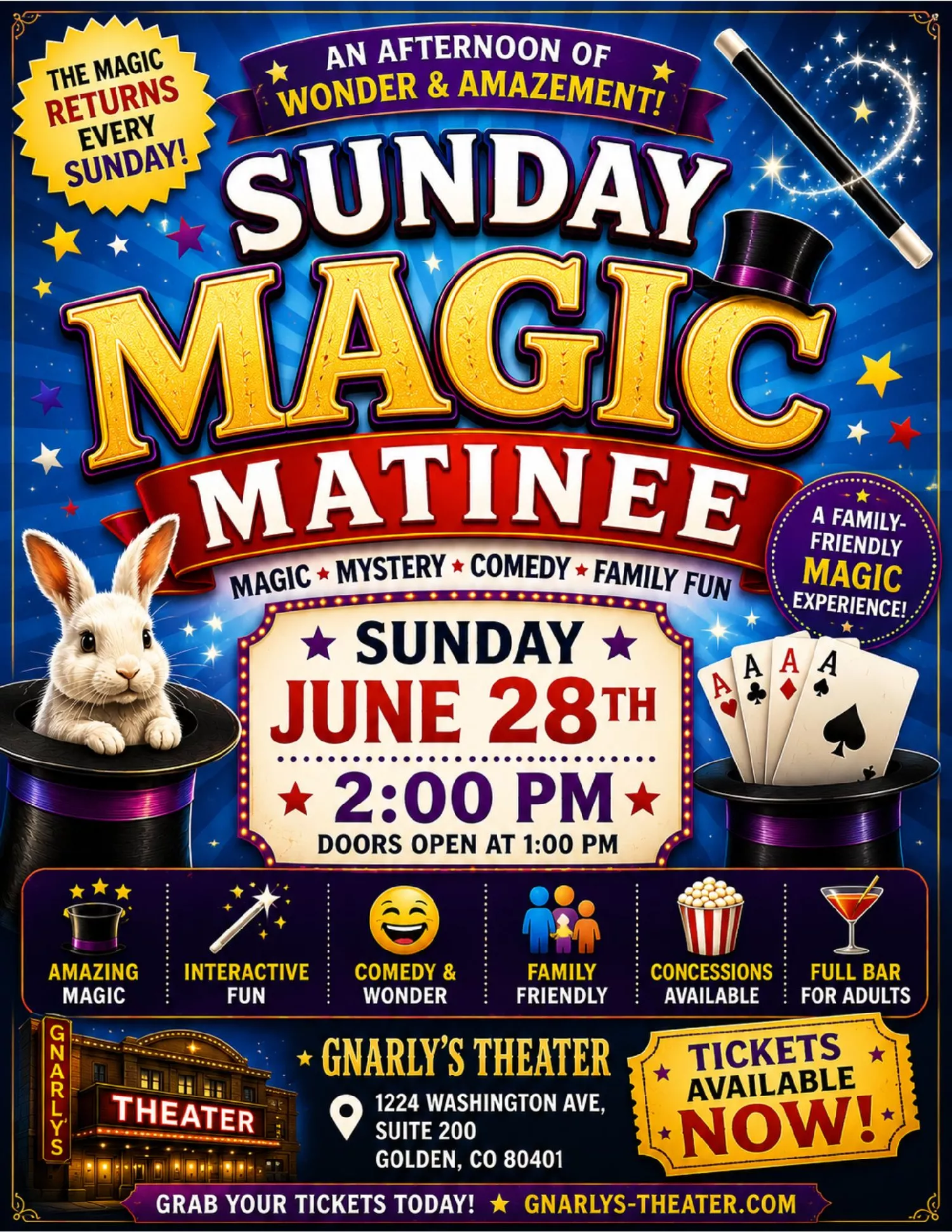 Sunday Magic Matinee image