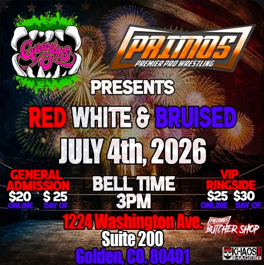 Red, White and Bruised image
