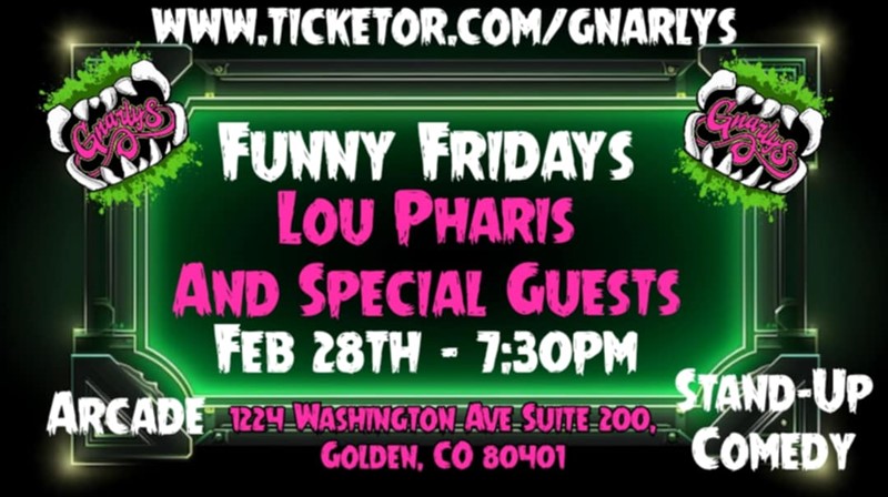 Funny Fridays featuring Lou Pharis