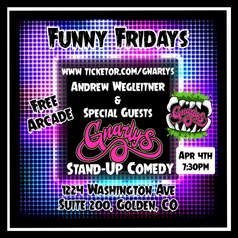 Obtener información y comprar entradas para Funny Fridays Featuring Andrew Wegleitner And Special Guests en BRBA.