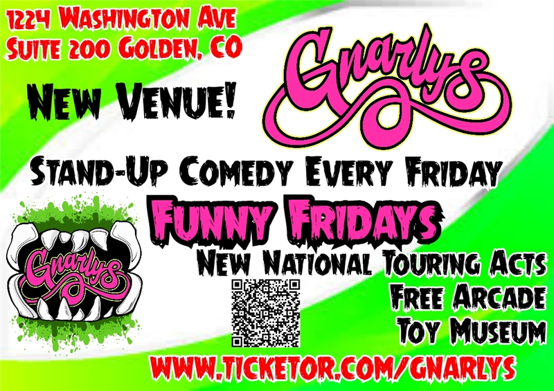Get Information and buy tickets to Funny Friday Super Gnarly Stand up Comedy on Gnarly's
