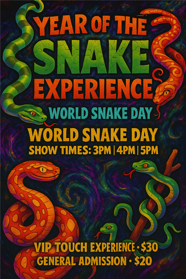 Party Safari Presents Year of the Snake Experience