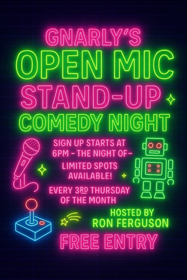 Gnarly's Open Mic Night