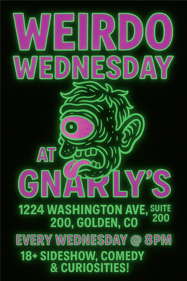 Weirdo Wednesdays 18+