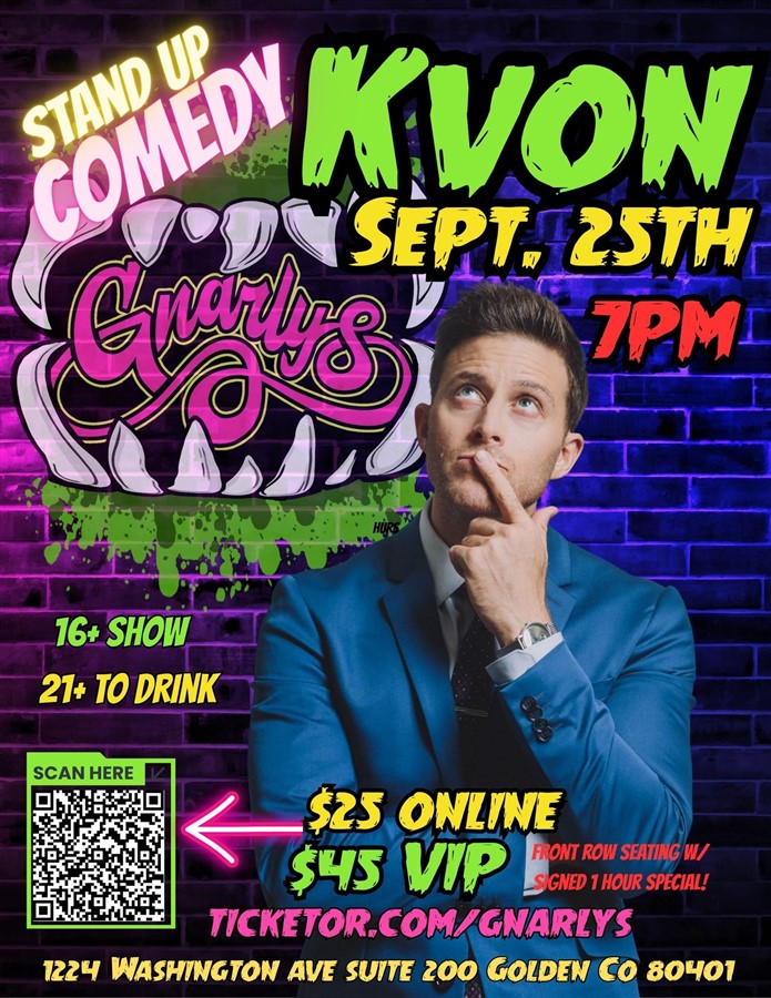 Stand Up Comedy With Kvon