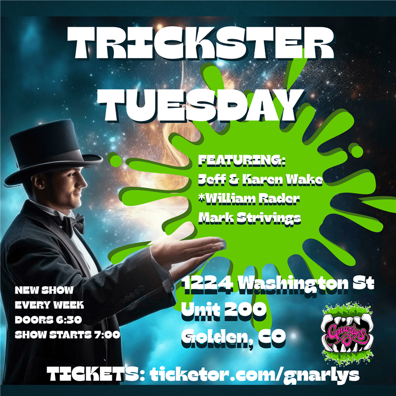 Trickster Tuesday Featuring Mark Strivings