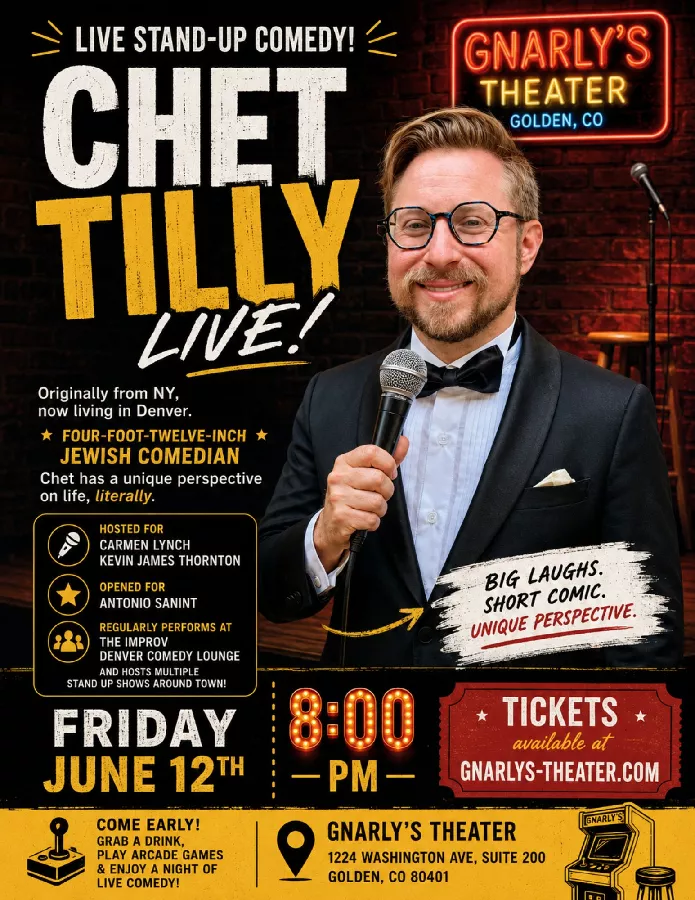Stand Up With Chet Tilly