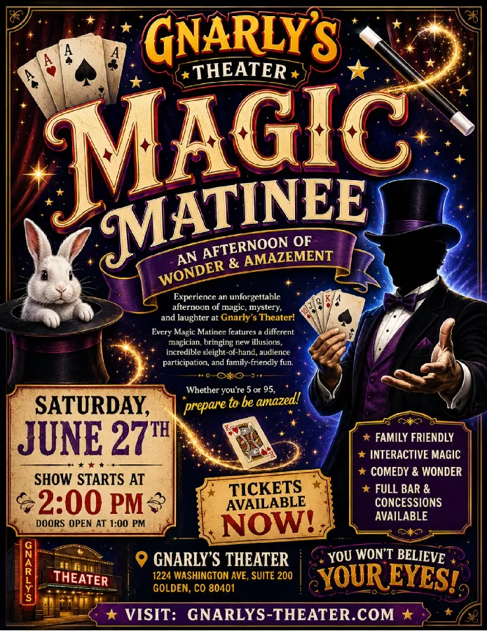 Saturday Magic Matinee