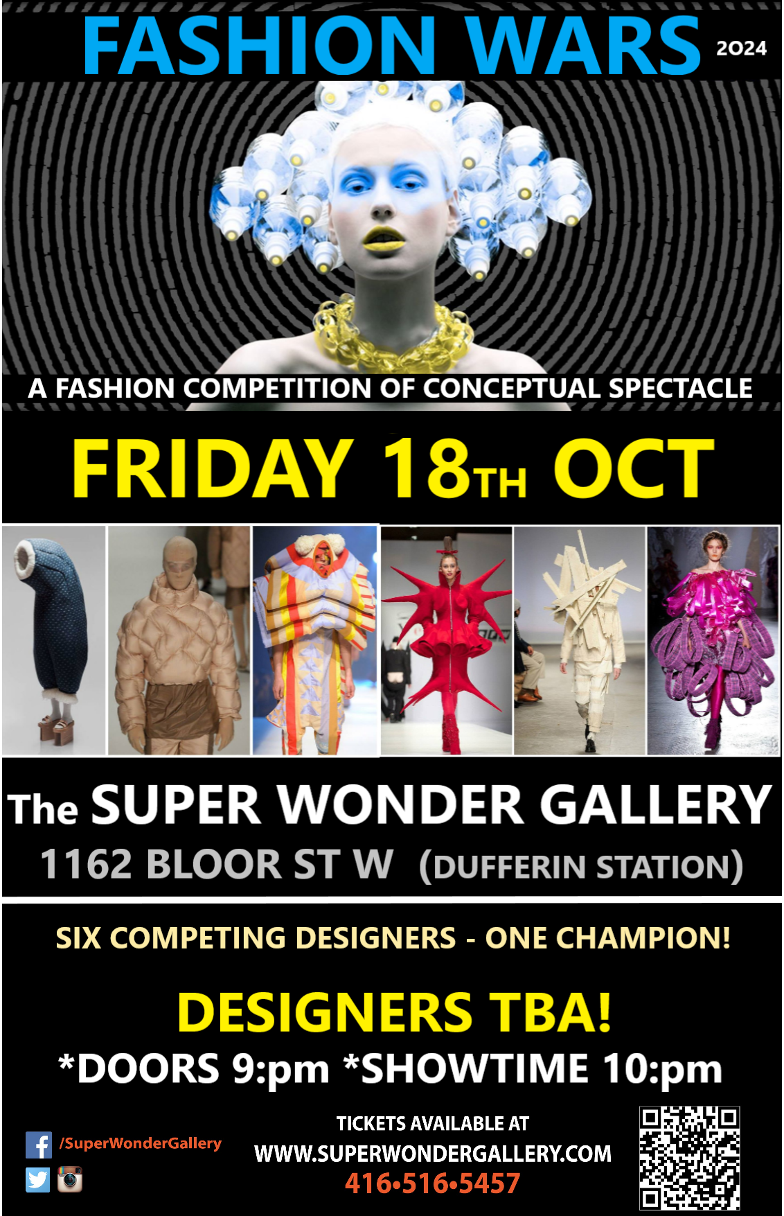 Obtenez des informations et achetez des billets pourFASHION WARS 2024  on déc. 28, 21:30 @SUPER WONDER GALLERY | Super Wonder Gallery