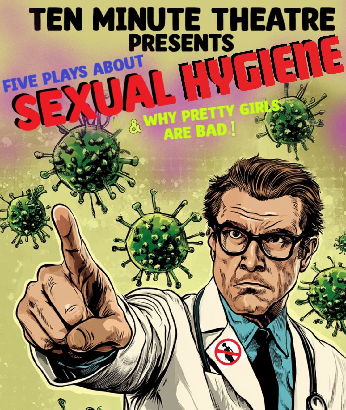 Get information & buy tickets to Ten Minute Theatre SEXUAL HYGIENE on Jan 24, 20:00 @SUPER WONDER GALLERY | Super Wonder Gallery