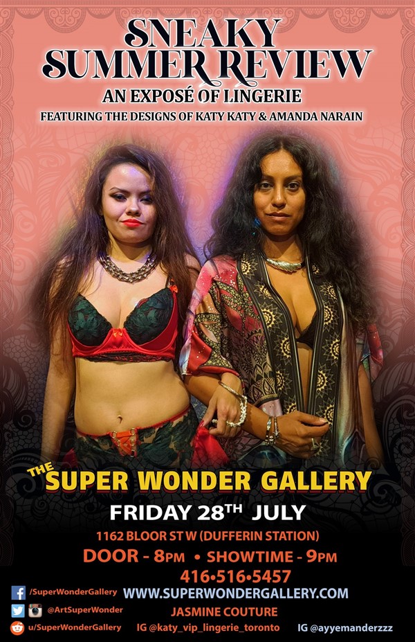 Get Information and buy tickets to Sneaky Preview Fashion Review Fashion Show on Super Wonder Gallery