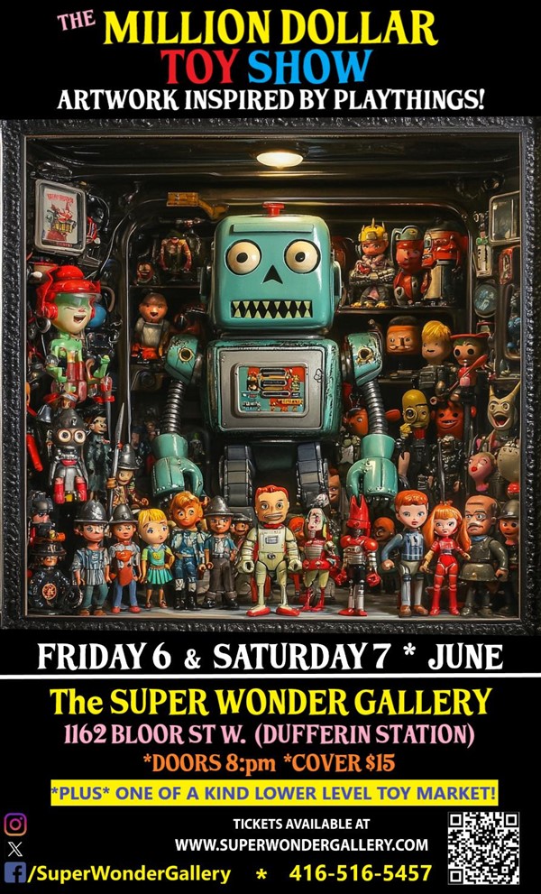 Get Information and buy tickets to Million Dollar Toy Show  on Super Wonder Gallery