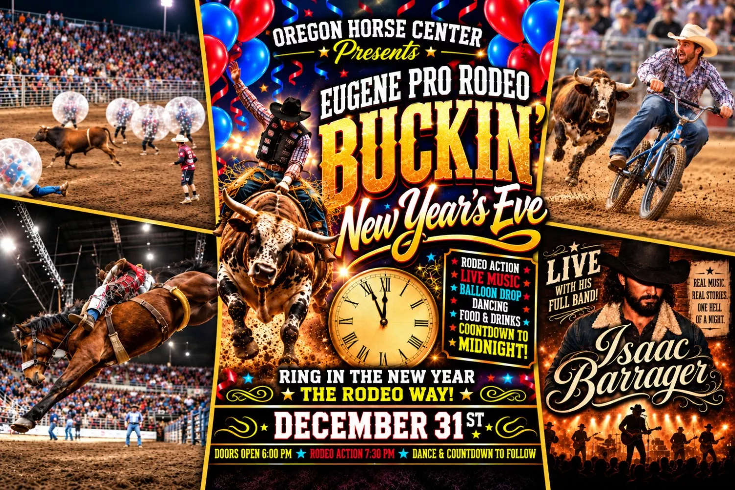 BUCKIN New Year's Eve Rodeo