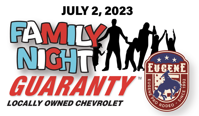 Get Information and buy tickets to 2023 Eugene Pro Rodeo Sunday, July 2	- Family Night! on Eugene Pro Rodeo