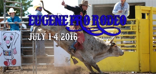 Get Information and buy tickets to Reserved Seating PRCA Rodeo & Large Fireworks Display on Eugene Pro Rodeo