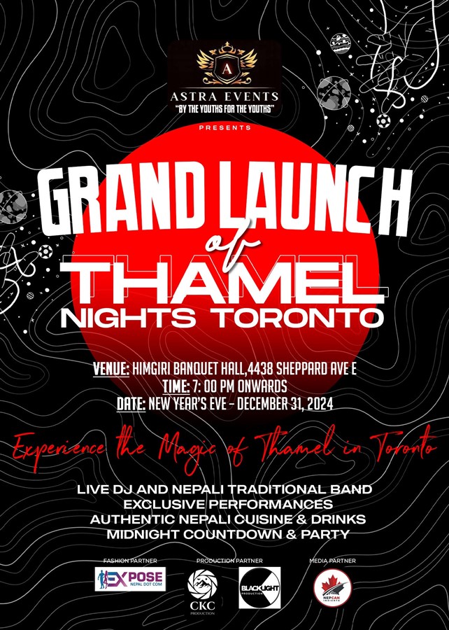 Grand Launch Thamel Nights Toronto