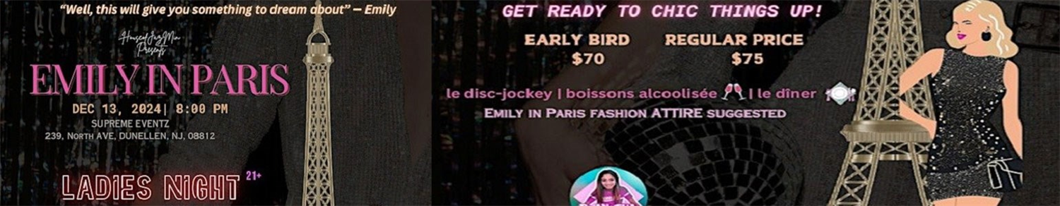 Emily in Paris - Ladies Night (21+ Event) image