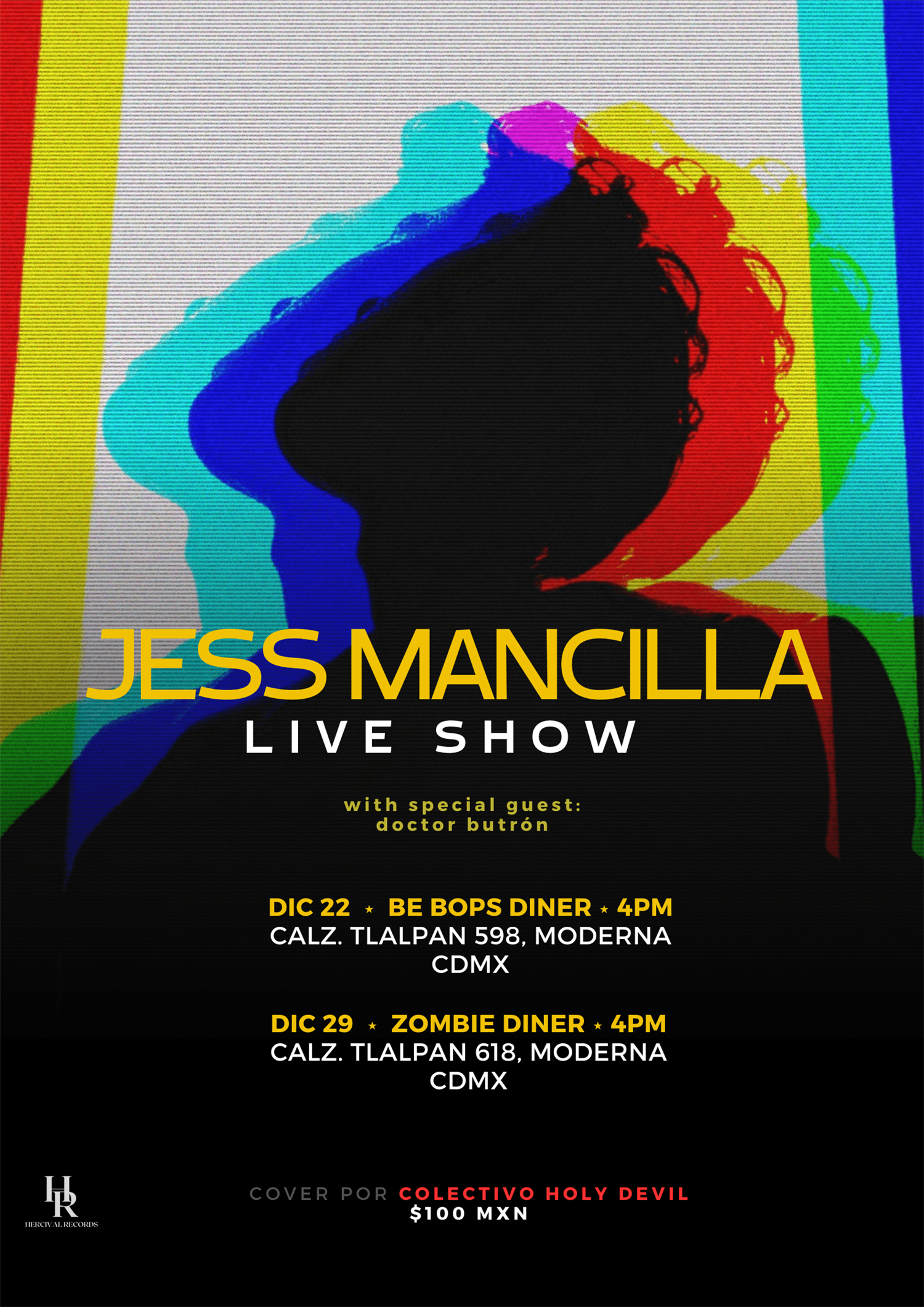 Get information & buy tickets to JESS MANCILLA: LIVE SHOW Una experiencia única, por primera vez en vivo! on Dec 22, 16:00 @Be Bops Diner | Jess Mancilla