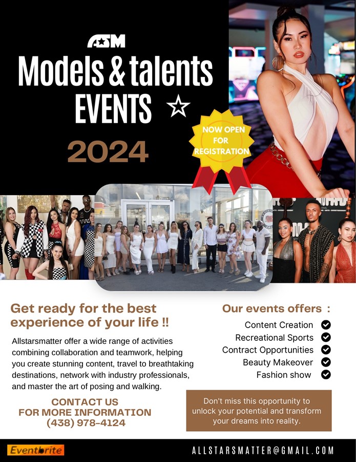 Models and Influencers events