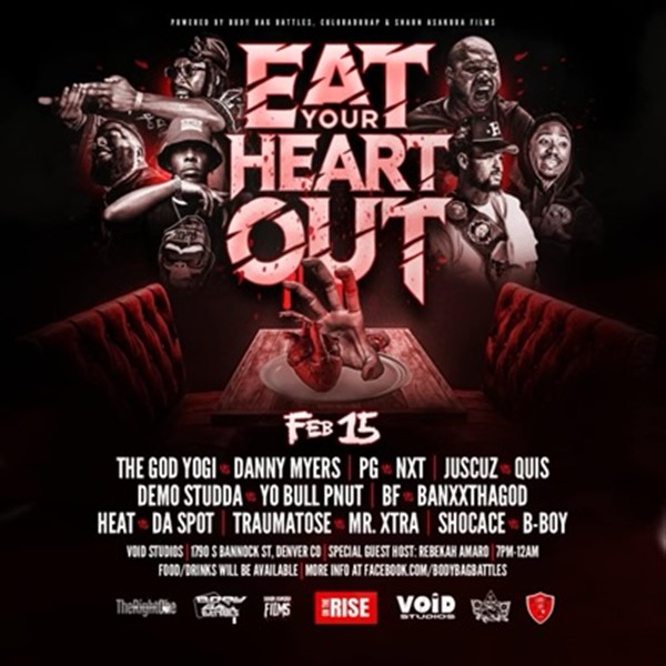 Get Information and buy tickets to Eat Your Heart Out  on Ayo PG