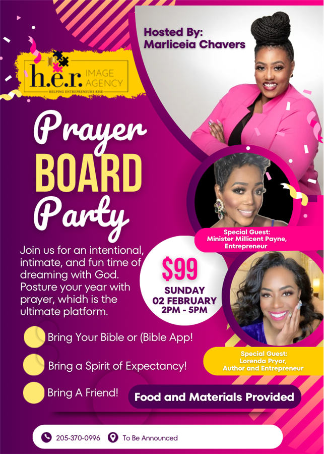 2025 PrayHER Board Event