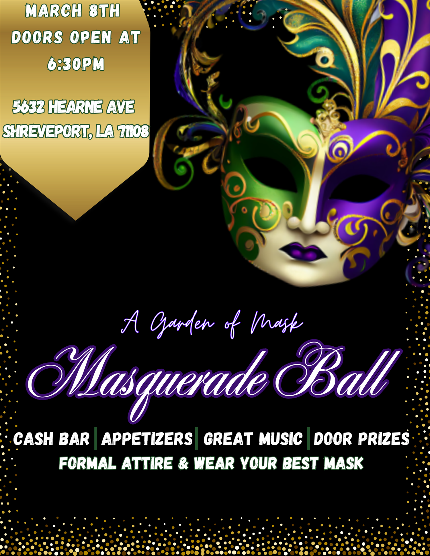 A Garden of Mask Masquerade Ball image