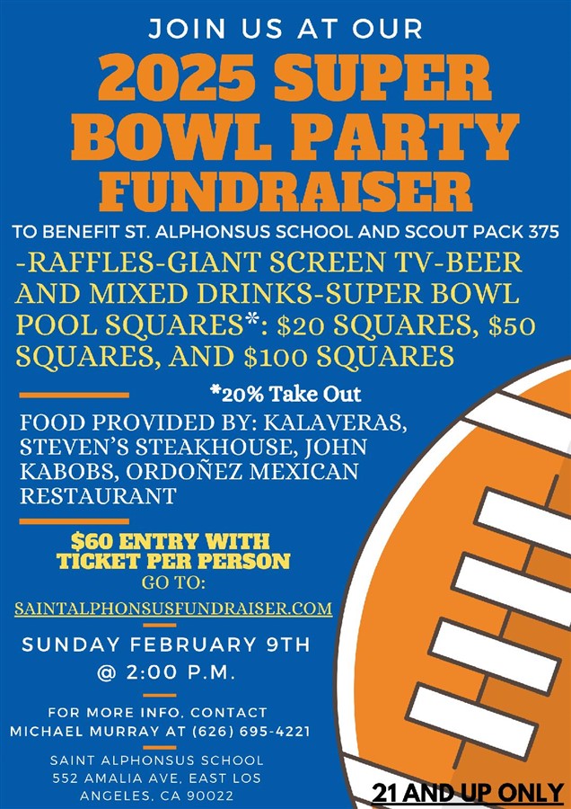 Superbowl Fundraiser