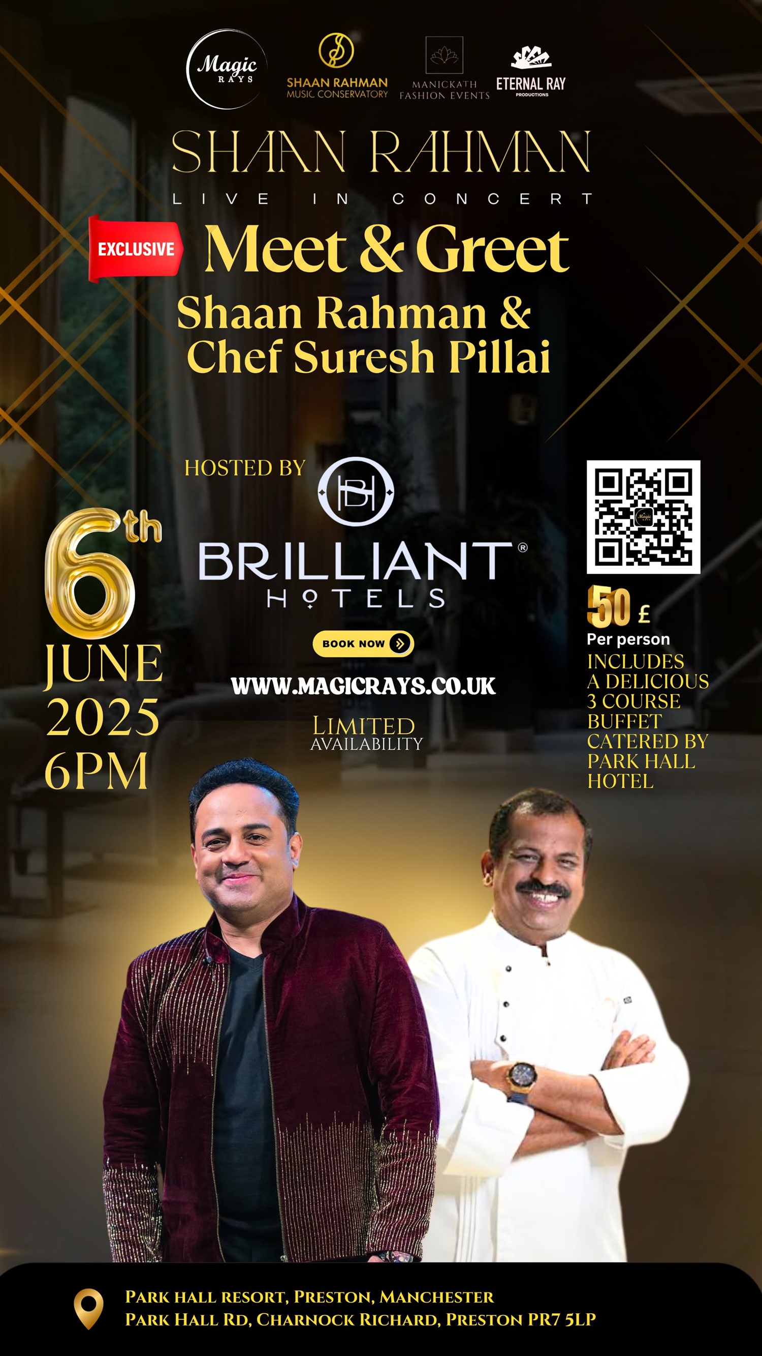 Walk In Meet & Greet Shaan Rahman & Chef Suresh Pillai, image