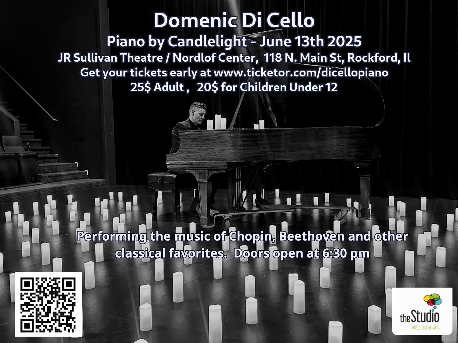 Domenic Di Cello Live Piano by Candlelight image