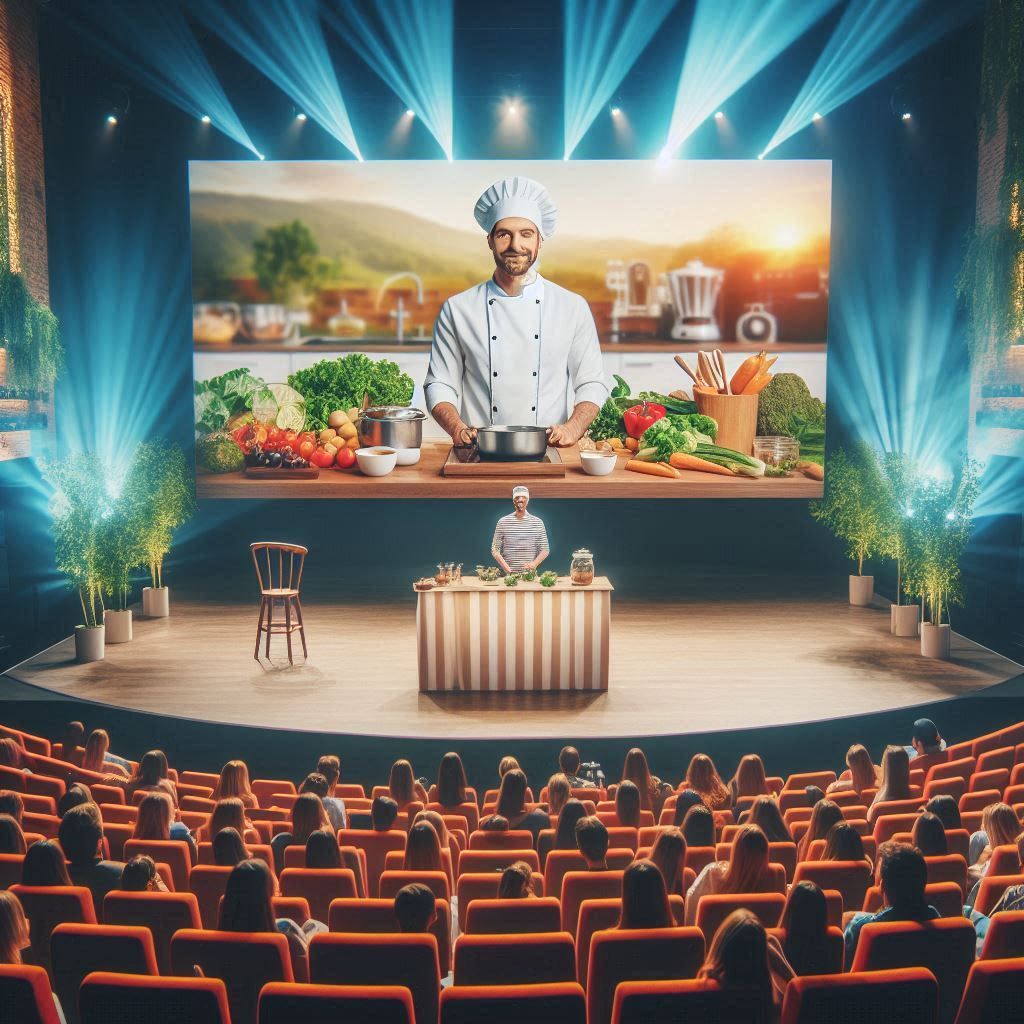LIVE CELEBRITY CHEF COOKING SHOW image